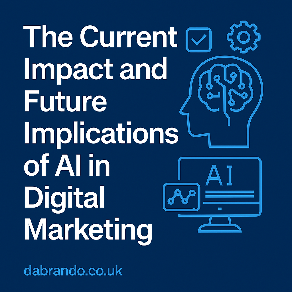 The Current Impact and Future Implications of AI in Digital Marketing